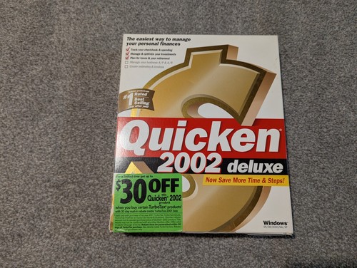 Intuit quicken deluxe 2002 - intuit,